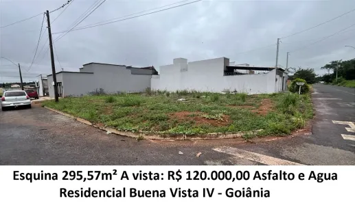 Lote/Terreno à venda, 295m² no Residencial Buena Vista I, Goiânia