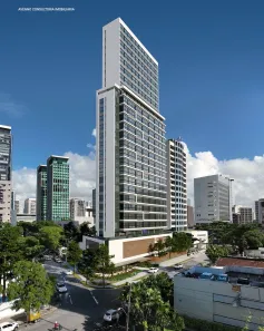 Apartamento com 1 Quarto à venda, 22m² no Paissandu, Recife