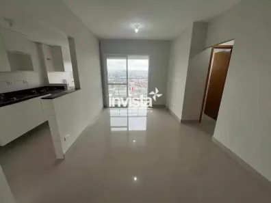 Apartamento com 2 Quartos para alugar, 58m² no Vila Mathias, Santos
