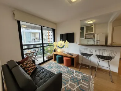 Flat com 1 Quarto para alugar, 41m² no Vila Nova Conceição, São Paulo