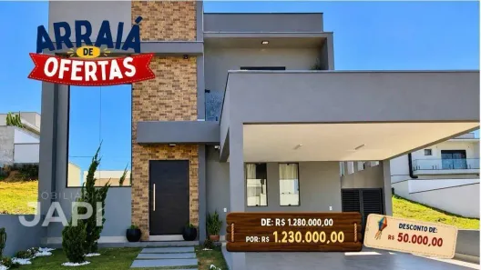 Casa de Condomínio com 3 Quartos à venda, 232m² no Jacaré, Cabreúva