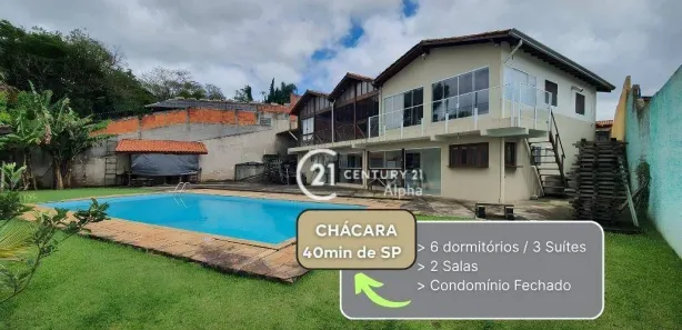 Casa de Condomínio com 6 Quartos à venda, 610m² no Portal das Acácias, Santana de Parnaíba