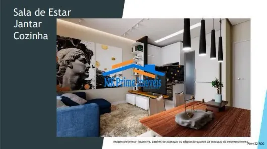 Apartamento com 2 Quartos à venda, 53m² no Cipava, Osasco