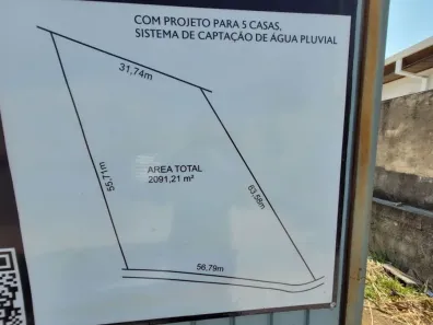 Lote/Terreno à venda, 2091m² no Vila Santista, Atibaia