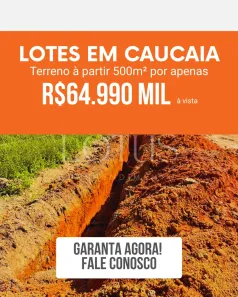 Lote/Terreno à venda, 500m² no Centro, Vargem Grande Paulista
