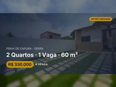 Casa com 2 Quartos à venda, 60m² no Praia de Capuba, Serra