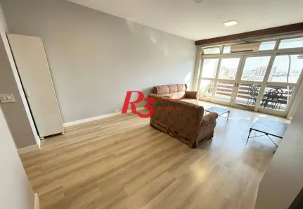 Apartamento com 3 Quartos para alugar, 137m² no Boqueirão, Santos