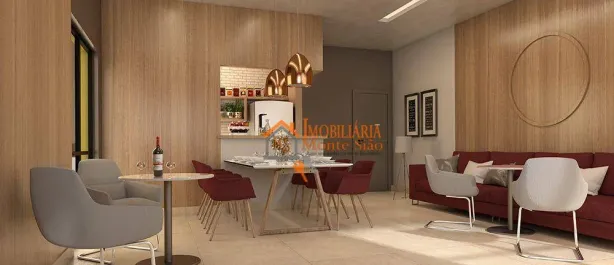 Apartamento com 2 Quartos à venda, 46m² no Vila Galvão, Guarulhos