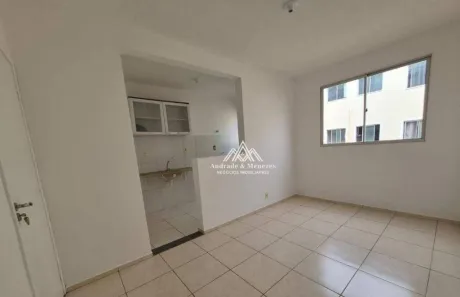 Apartamento com 2 Quartos para alugar, 49m² no Parque São Sebastião, Ribeirão Preto