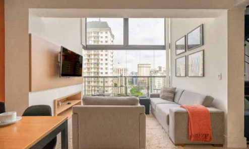 Apartamento com 1 Quarto para alugar, 70m² no Vila Olímpia, São Paulo