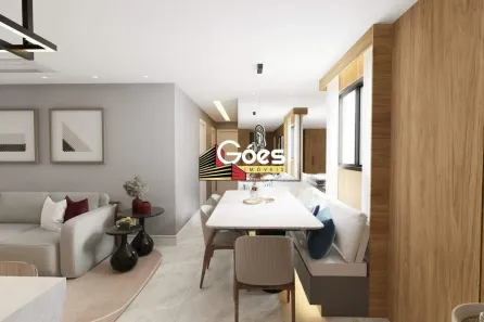 Apartamento com 3 Quartos à venda, 84m² no Vila Bocaina, Mauá