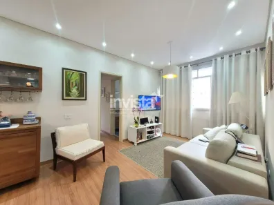 Apartamento com 3 Quartos à venda, 114m² no Gonzaga, Santos