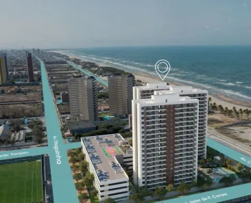 Apartamento com 2 Quartos à venda, 53m² no Praia do Futuro II, Fortaleza
