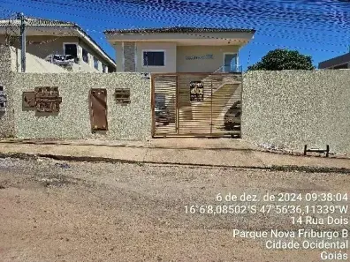 Apartamento com 2 Quartos à venda, 54m² no Parque Nova Friburgo A, Cidade Ocidental