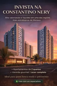 Apartamento com 2 Quartos à venda, 59m² no Centro, Manaus