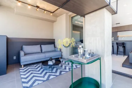 Flat com 1 Quarto para alugar, 45m² no Cerqueira César, São Paulo