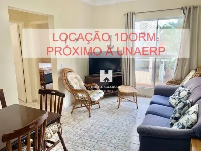 Apartamento com 1 Quarto para alugar, 47m² no Enseada, Guarujá