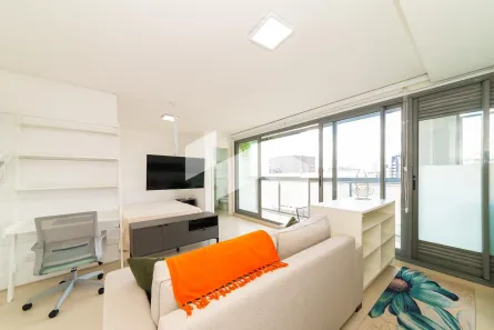 Apartamento com 1 Quarto para alugar, 38m² no Alto da Rua XV, Curitiba