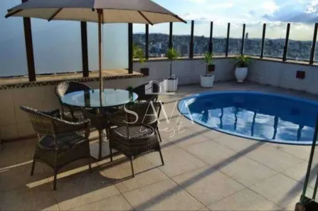 Cobertura com 4 Quartos à venda, 300m² no Grajaú, Belo Horizonte