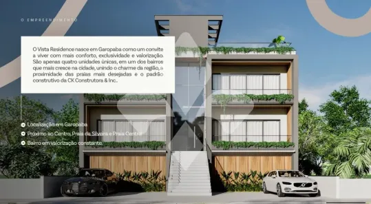 Apartamento com 3 Quartos à venda, 90m² no Panorâmico, Garopaba