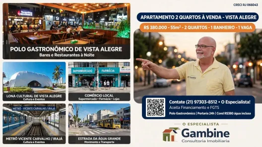 Apartamento com 2 Quartos à venda, 40m² no Irajá, Rio de Janeiro