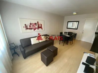 Flat com 1 Quarto para alugar, 42m² no Itaim Bibi, São Paulo