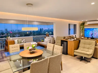Apartamento com 3 Quartos à venda, 121m² no Jardim Caravelas, São Paulo