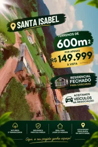 Lote/Terreno à venda, 600m² no Centro, Santa Isabel