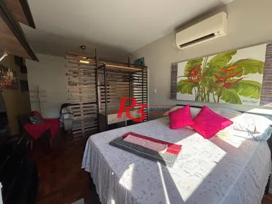 Kitnet com 1 Quarto à venda, 40m² no Gonzaga, Santos