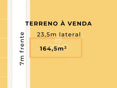 Lote/Terreno à venda, 164m² no São Cristóvão, Cascavel