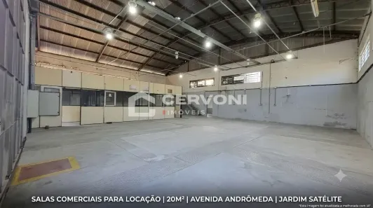 Galpão/Depósito/Armazém para alugar, 550m² no Chácaras Reunidas, São José dos Campos