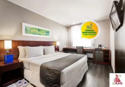 Flat com 1 Quarto à venda, 30m² no Chácara Santo Antônio (Zona Sul), São Paulo