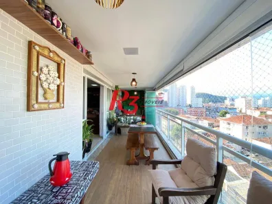 Apartamento com 4 Quartos à venda, 131m² no Marapé, Santos