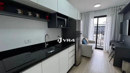 Apartamento com 1 Quarto para alugar, 27m² no Centro, Curitiba