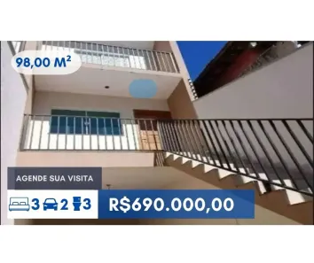 Casa com 3 Quartos à venda, 98m² no Vila Gomes, São Paulo