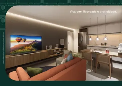 Apartamento com 1 Quarto à venda, 27m² no Centro, Teresina