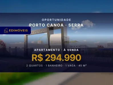 Apartamento com 2 Quartos à venda, 47m² no Porto Canoa, Serra