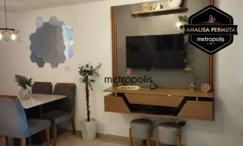 Sobrado com 2 Quartos à venda, 66m² no Vila Curuçá, Santo André