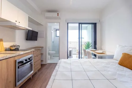 Apartamento com 1 Quarto para alugar, 22m² no Vila Mariana, São Paulo