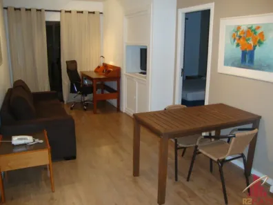 Flat com 1 Quarto para alugar, 40m² no Brooklin Paulista, São Paulo