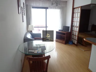 Flat com 1 Quarto para alugar, 35m² no Moema, São Paulo