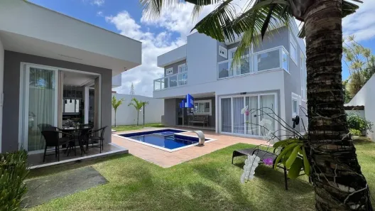 Casa de Condomínio com 5 Quartos à venda, 285m² no Alphaville (Abrantes), Camaçari