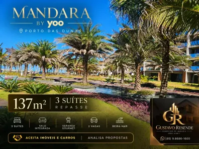 Apartamento com 3 Quartos à venda, 137m² no Porto das Dunas, Aquiraz