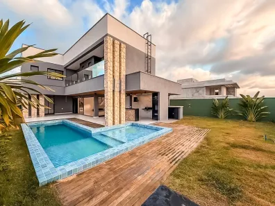 Casa de Condomínio com 4 Quartos para alugar, 331m² no Cidade Alpha, Eusébio