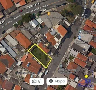 Lote/Terreno à venda, 200m² no Vila Formosa, São Paulo