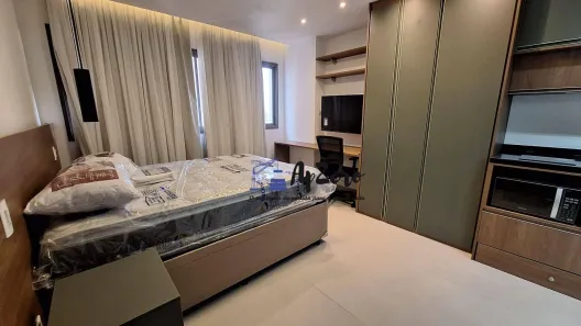 Apartamento com 1 Quarto para alugar, 25m² no Chácara Santo Antônio (Zona Sul), São Paulo