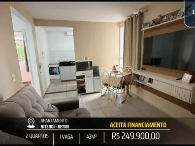 Apartamento com 2 Quartos à venda, 43m² no Niterói, Betim