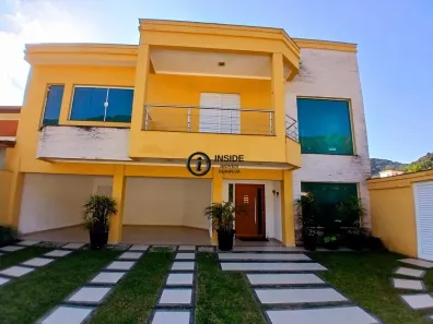 Casa de Condomínio com 5 Quartos à venda, 379m² no Balneario Praia do Perequê, Guarujá
