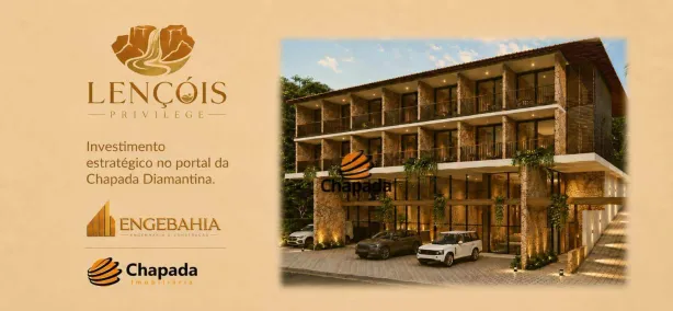 Apartamento com 1 Quarto à venda, 26m² no Lençóis, Lençóis