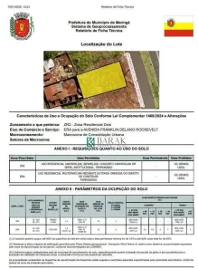 Lote/Terreno à venda, 306m² no Conjunto Habitacional Requião, Maringá